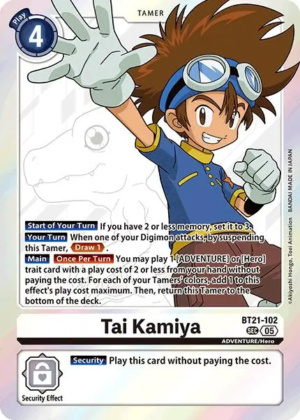 Tai Kamiya [Bt21-102] [World Convergence] 1