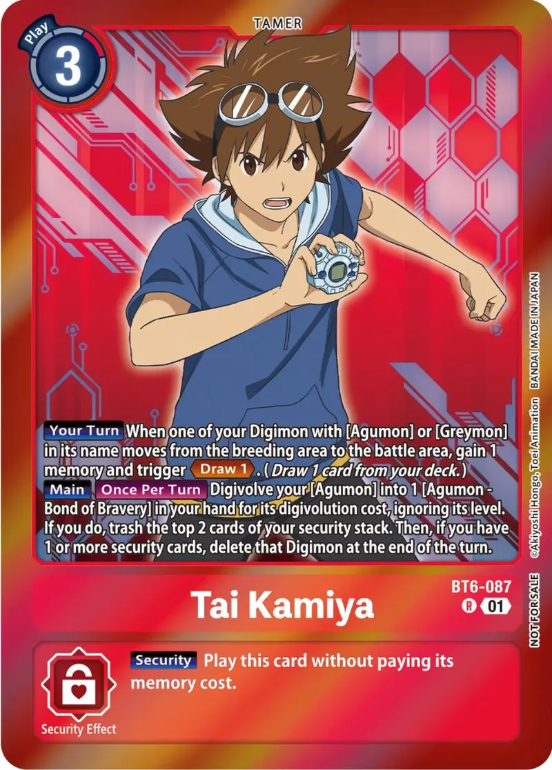 Tai Kamiya [Bt6-087] (Event Pack 5) [Double Diamond Promos] 1