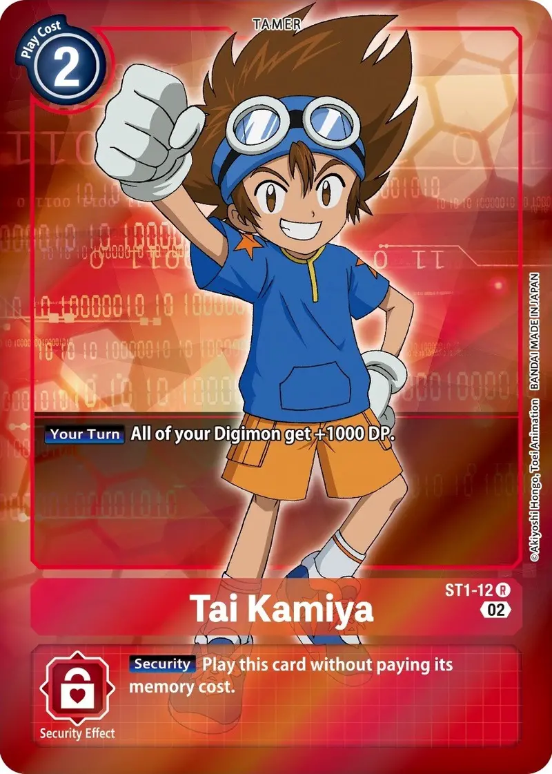 Tai Kamiya [St1-12] (Alternate Art) [Starter Deck: Jesmon] 1