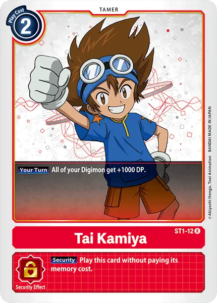Tai Kamiya [St1-12] [Starter Deck: Gaia Red] 1