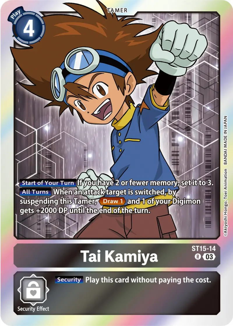 Tai Kamiya [St15-14] [Starter Deck: Dragon Of Courage] 1