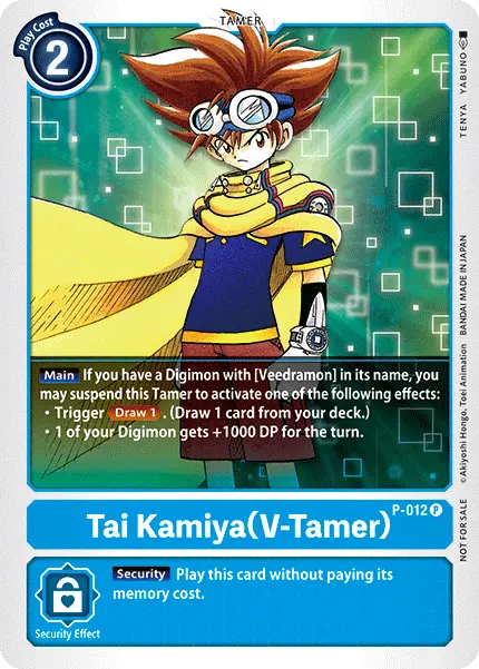 Tai Kamiya (V-Tamer) [P-012] [Promotional Cards] 1