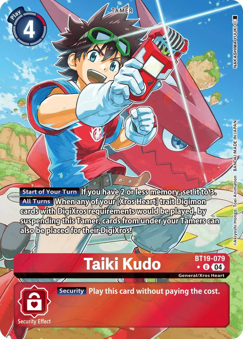 Taiki Kudo [Bt19-079] (Alternate Art) [Release Special Booster Ver.2.5] 1