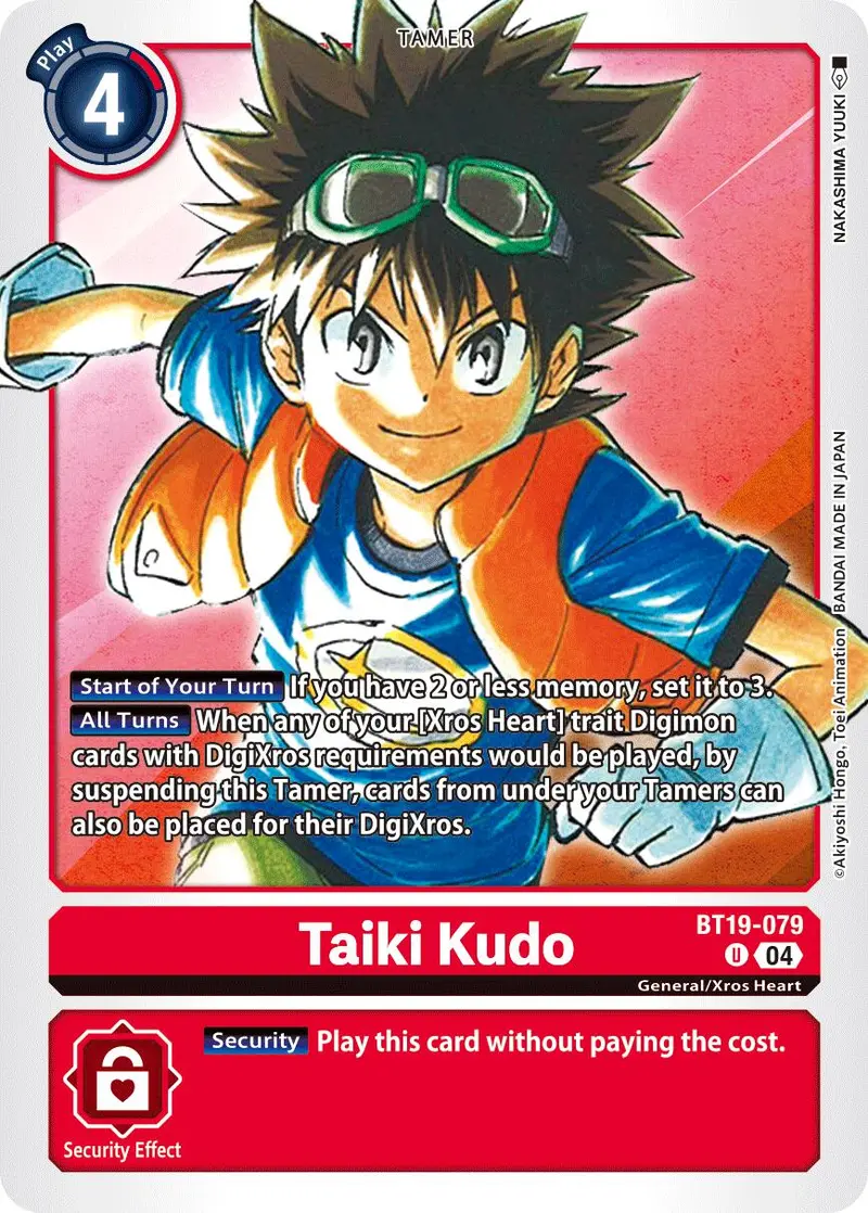 Taiki Kudo [Bt19-079] [Release Special Booster Ver.2.5] 1