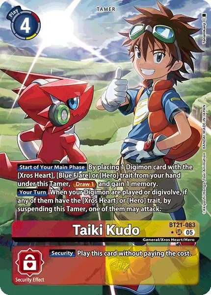 Taiki Kudo [Bt21-083] (Alternate Art) [World Convergence] 1