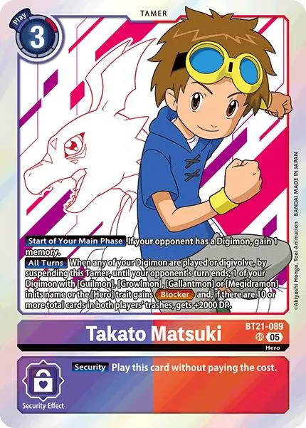 Takato Matsuki [Bt21-089] [World Convergence] 1