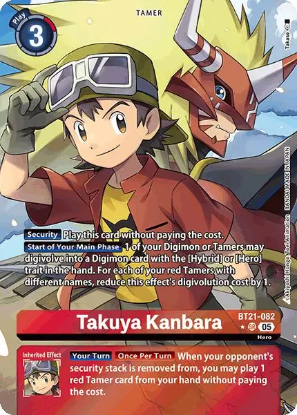 Takuya Kanbara [Bt21-082] (Alternate Art) [World Convergence] 1