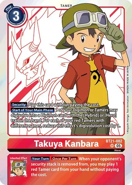 Takuya Kanbara [Bt21-082] [World Convergence] 1