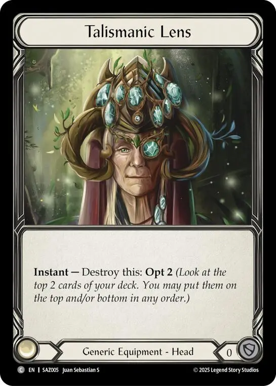 Talismanic Lens [Saz005] (Gem Pack 2) 1