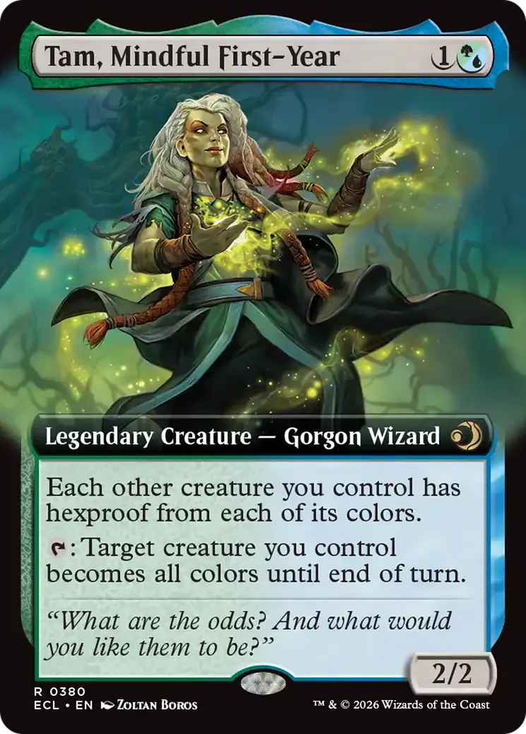 Tam, Mindful First-Year (Extended Art) [Lorwyn Eclipsed] 1