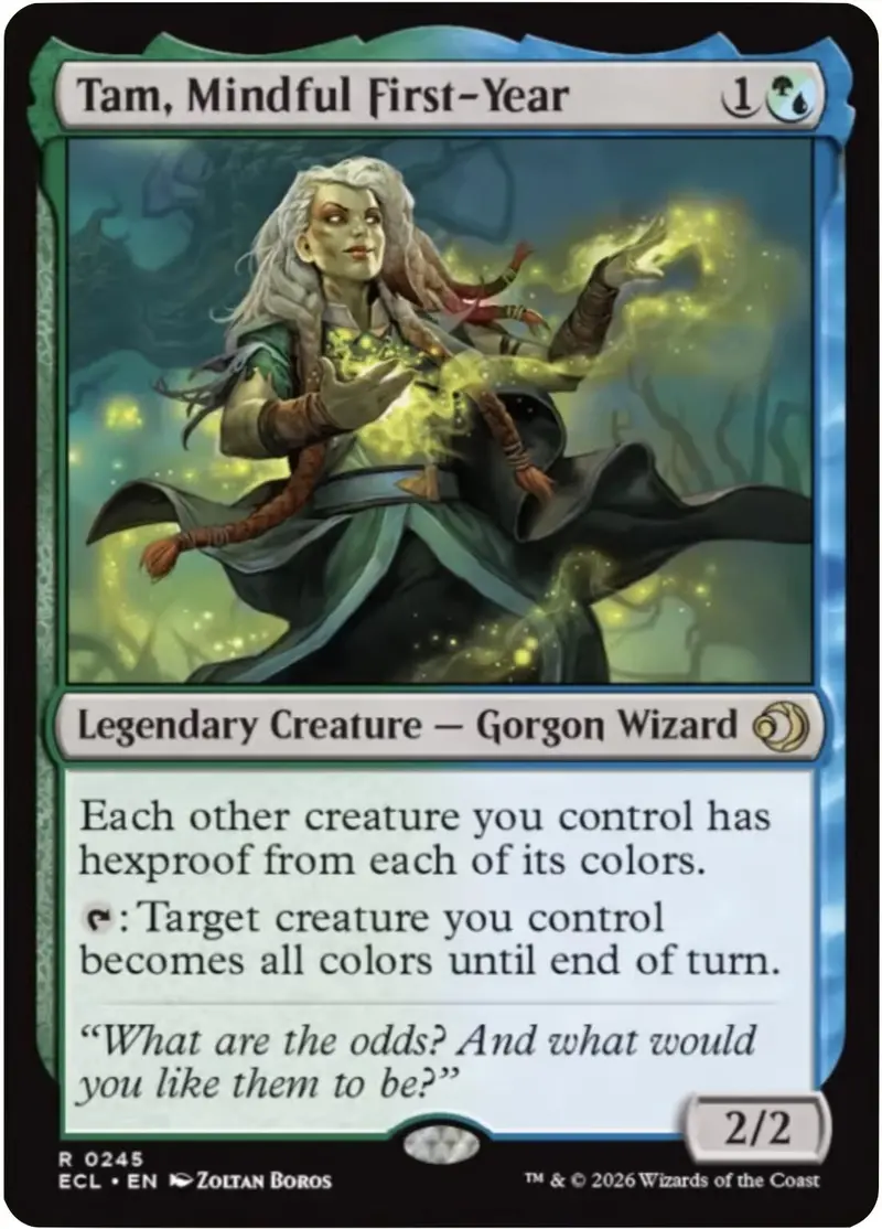 Tam, Mindful First-Year [Lorwyn Eclipsed] 1
