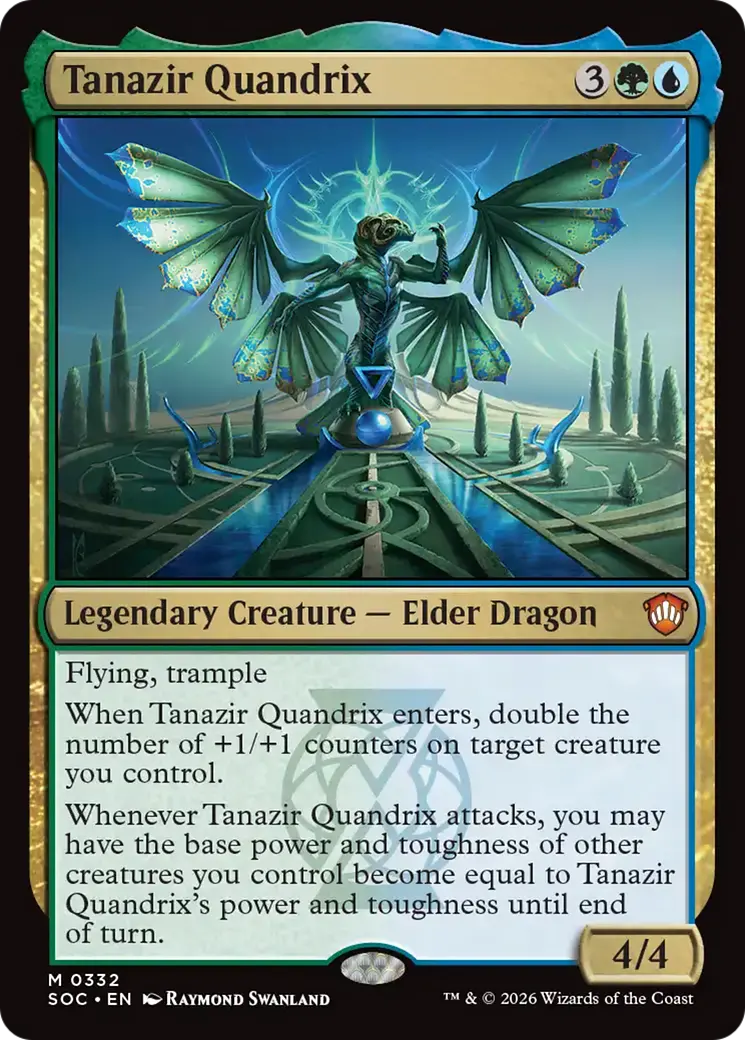 Tanazir Quandrix [Secrets Of Strixhaven Commander] 1