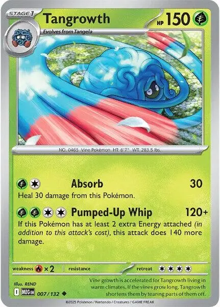 Tangrowth (007/132) [Mega Evolution: Base Set] 1