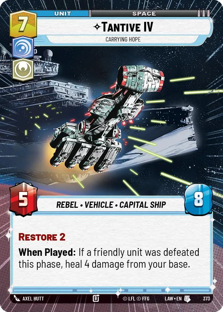 Tantive Iv - Carrying Hope (373) (Hyperspace) (373) [A Lawless Time] 1