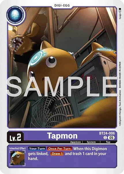 Tapmon [Bt24-006] [Time Stranger] 1