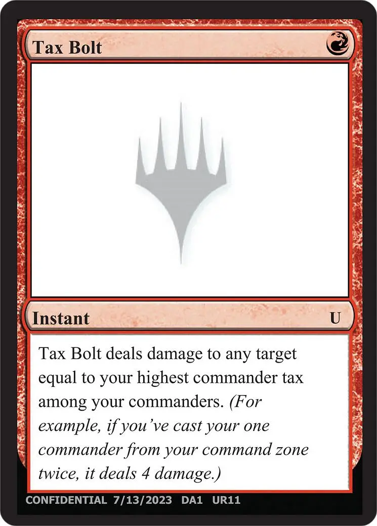 Tax Bolt [Mystery Booster] 1