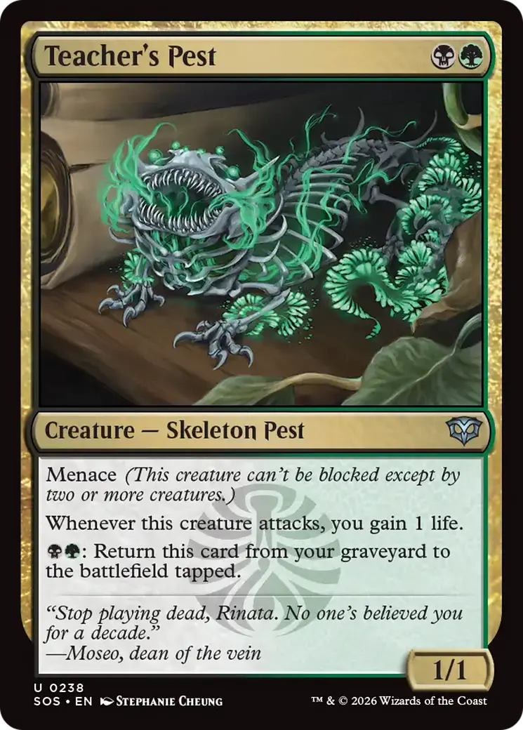 Teacher's Pest [Secrets Of Strixhaven] 1