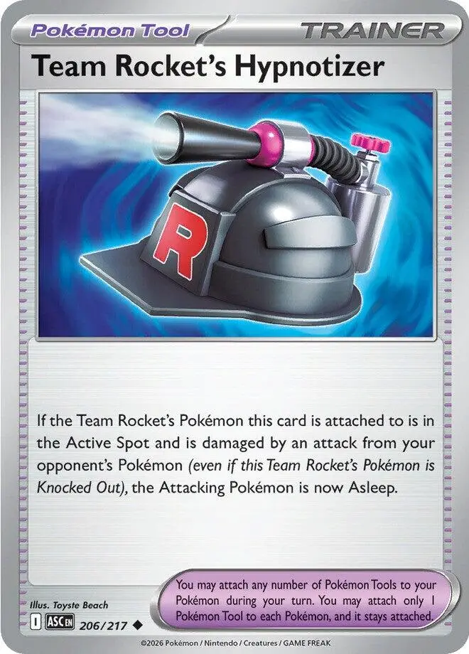 Team Rocket's Hypnotizer (206/217) [Mega Evolution: Ascended Heroes] 1