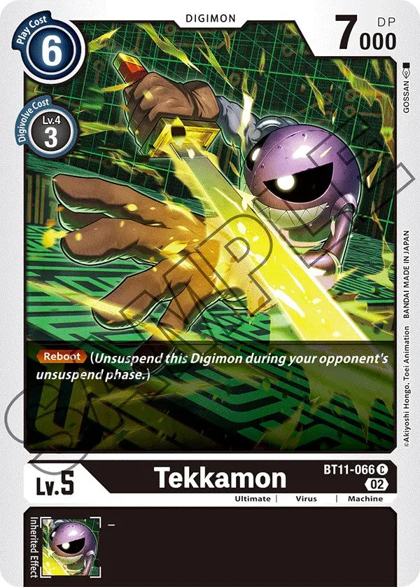 Tekkamon [Bt11-066] [Dimensional Phase] 1