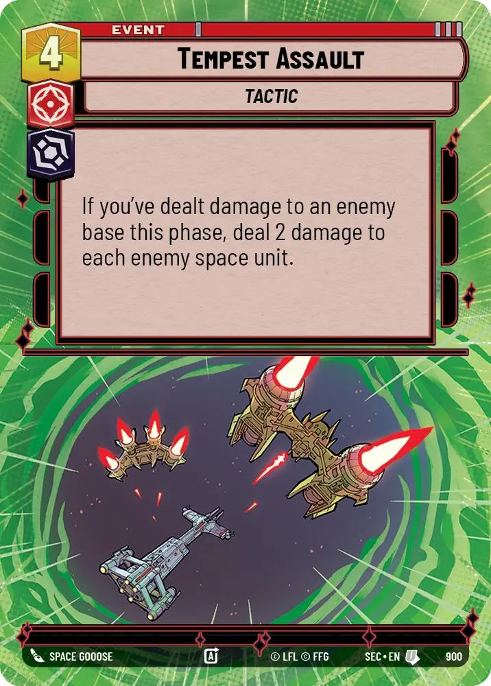 Tempest Assault (900) (Hyperspace Foil) (900) [Secrets Of Power] 1