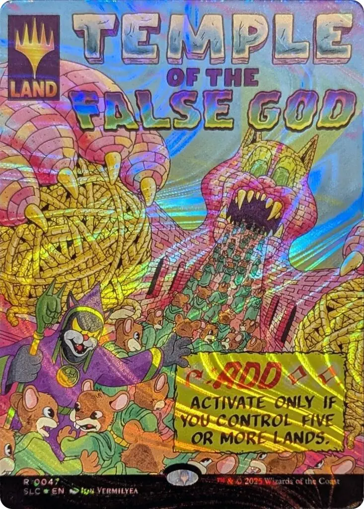 Temple Of The False God (Halo Foil) [Secret Lair Countdown Kit] 1