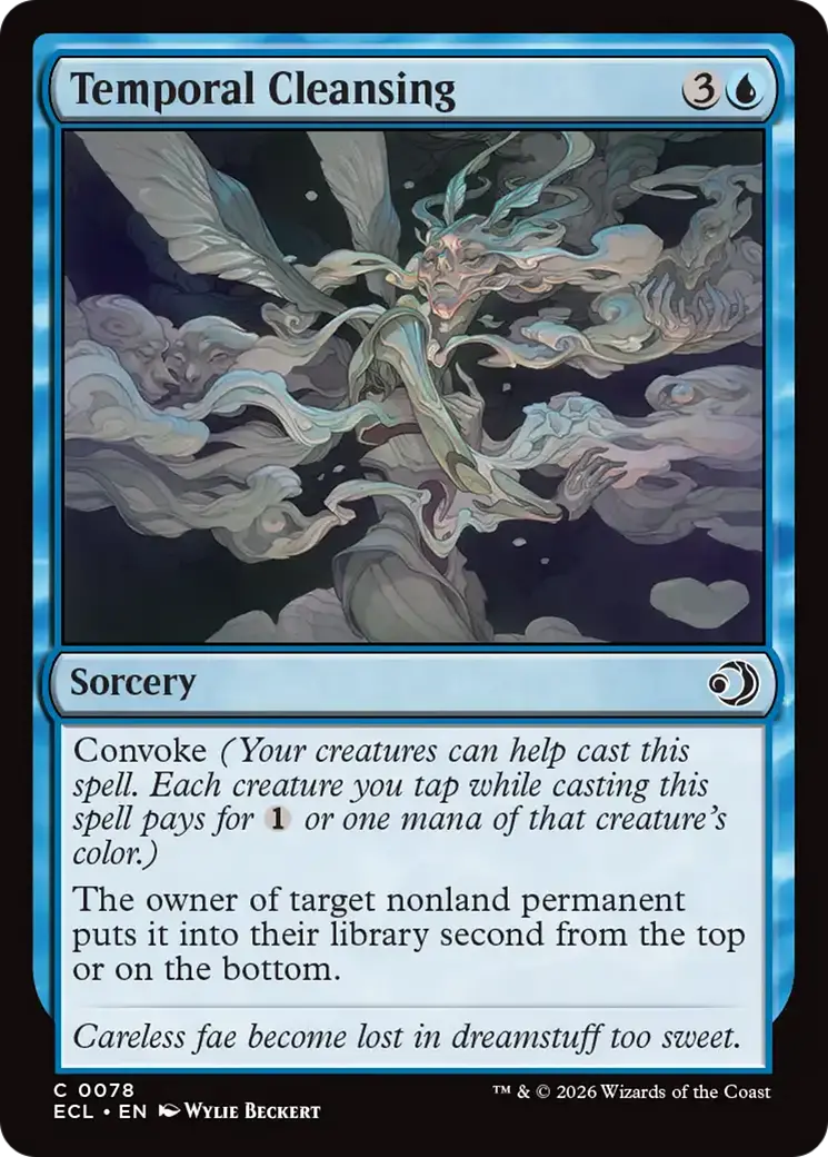 Temporal Cleansing [Lorwyn Eclipsed] 1