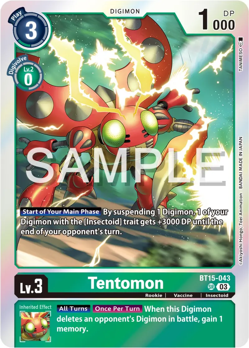 Tentomon [Bt15-043] [Exceed Apocalypse] 1