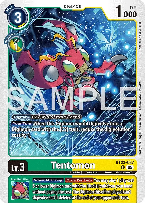 Tentomon [Bt23-037] [Hackers' Slumber] 1