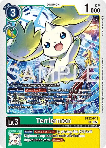Terriermon [Bt22-043] [Cyber Eden] 1