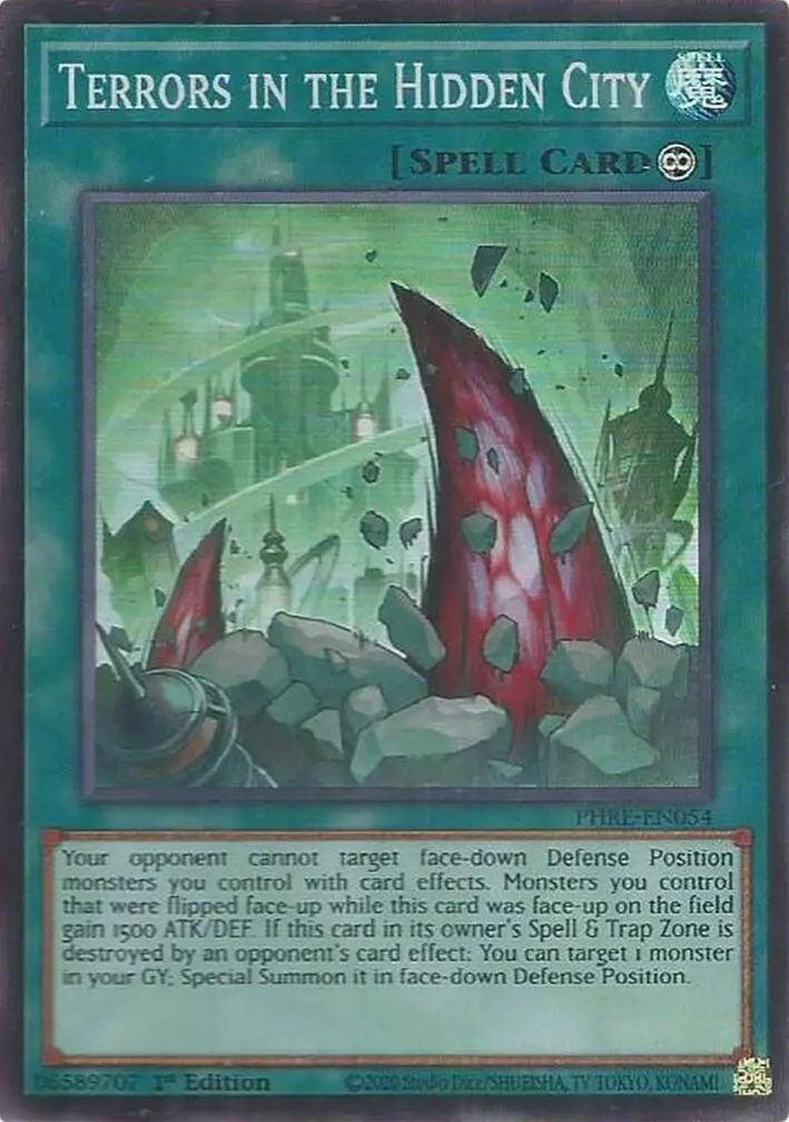 Terrors In The Hidden City (Super Rare) [Phre-En054] Super Rare 1