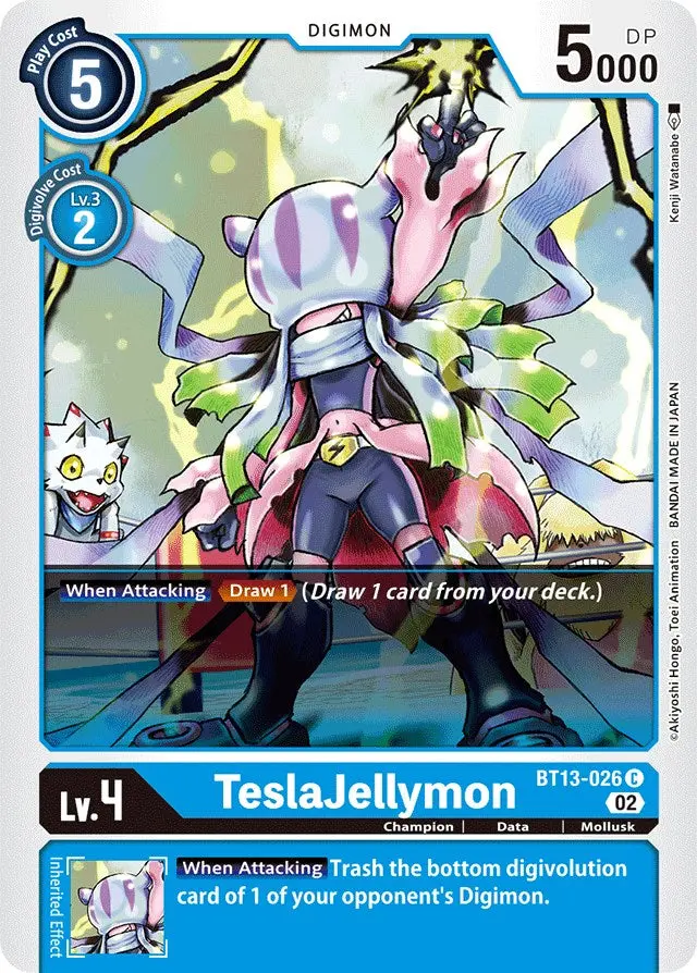 Teslajellymon [Bt13-026] [Versus Royal Knights Booster] 1