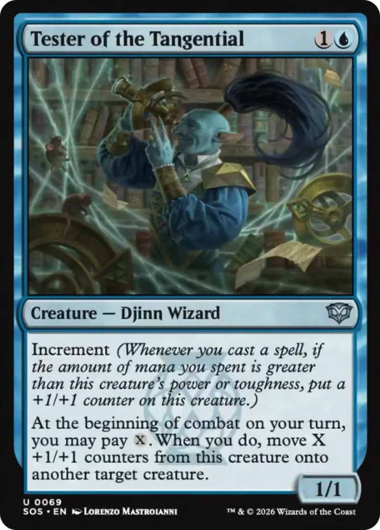 Tester Of The Tangential [Secrets Of Strixhaven] 1