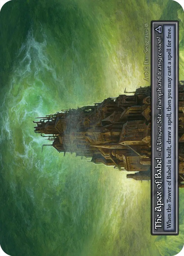 The Apex Of Babel (Foil) [Gothic] 1