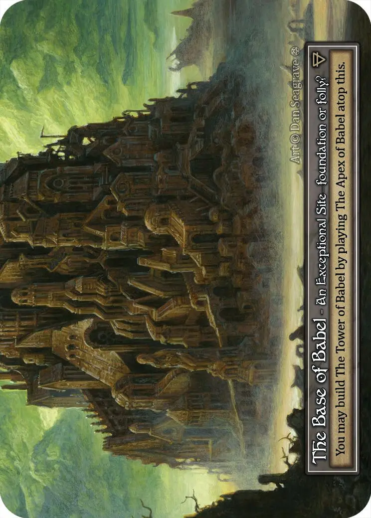 The Base Of Babel (Foil) [Gothic] 1