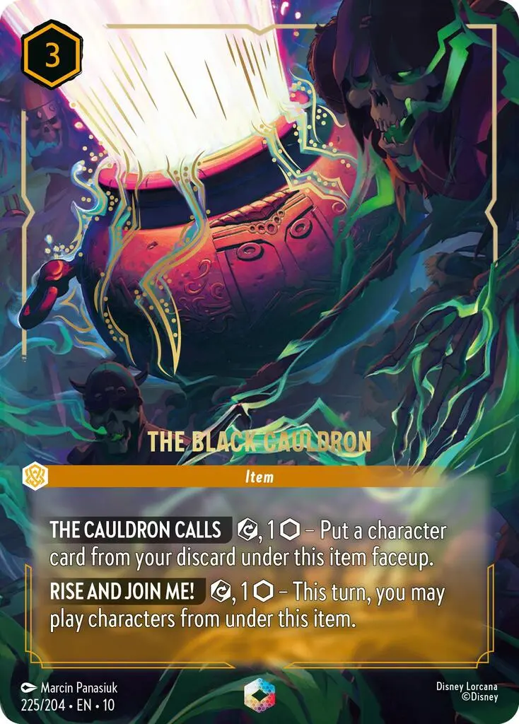 The Black Cauldron (Enchanted) (225/204) [Whispers In The Well] 1