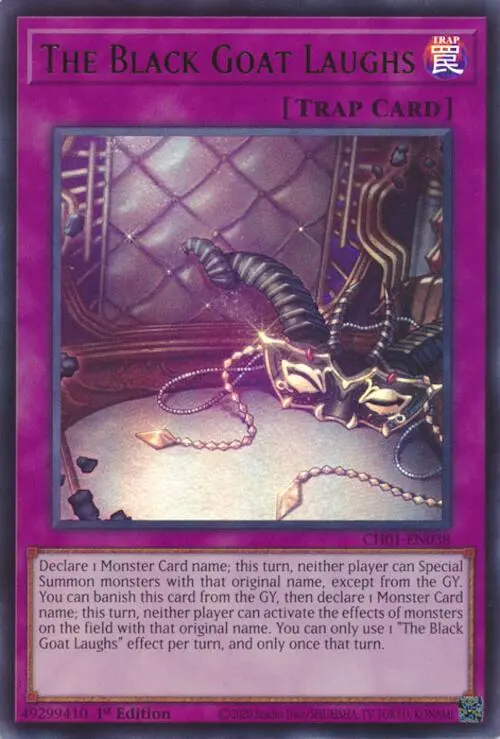 The Black Goat Laughs [Ch01-En038] Ultra Rare 1