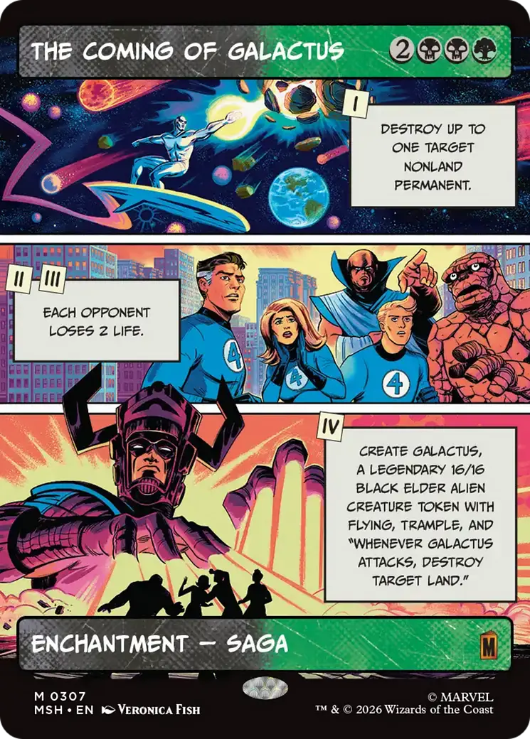 The Coming Of Galactus (Borderless) [Marvel Super Heroes] 1