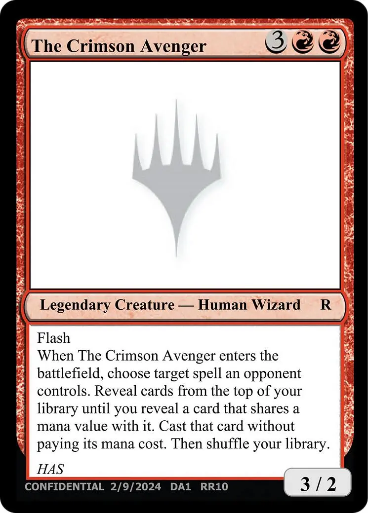 The Crimson Avenger [Unknown Event] 1
