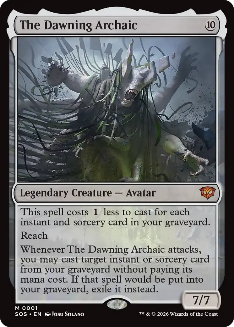 The Dawning Archaic [Secrets Of Strixhaven] 1