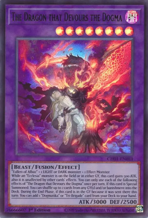 The Dragon That Devours The Dogma [Ch01-En041] Ultra Rare 1