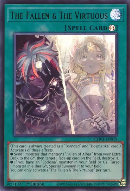 The Fallen & The Virtuous [Ch01-En019] Ultra Rare 1