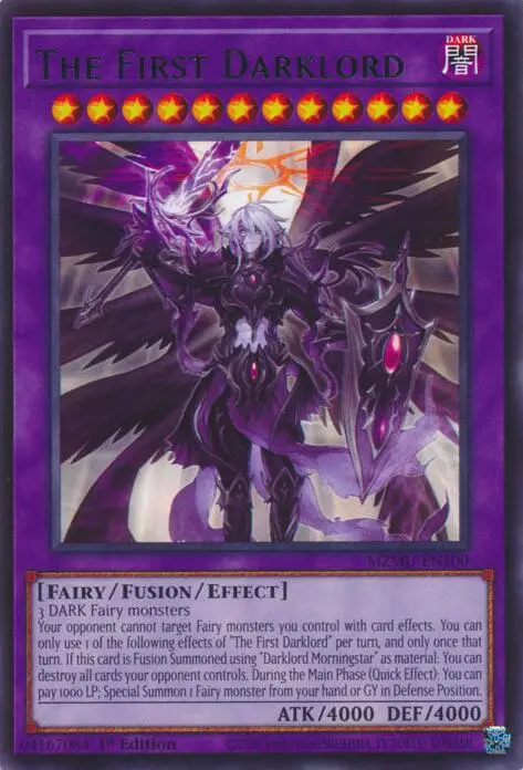 The First Darklord [Mzmu-En100] Rare 1