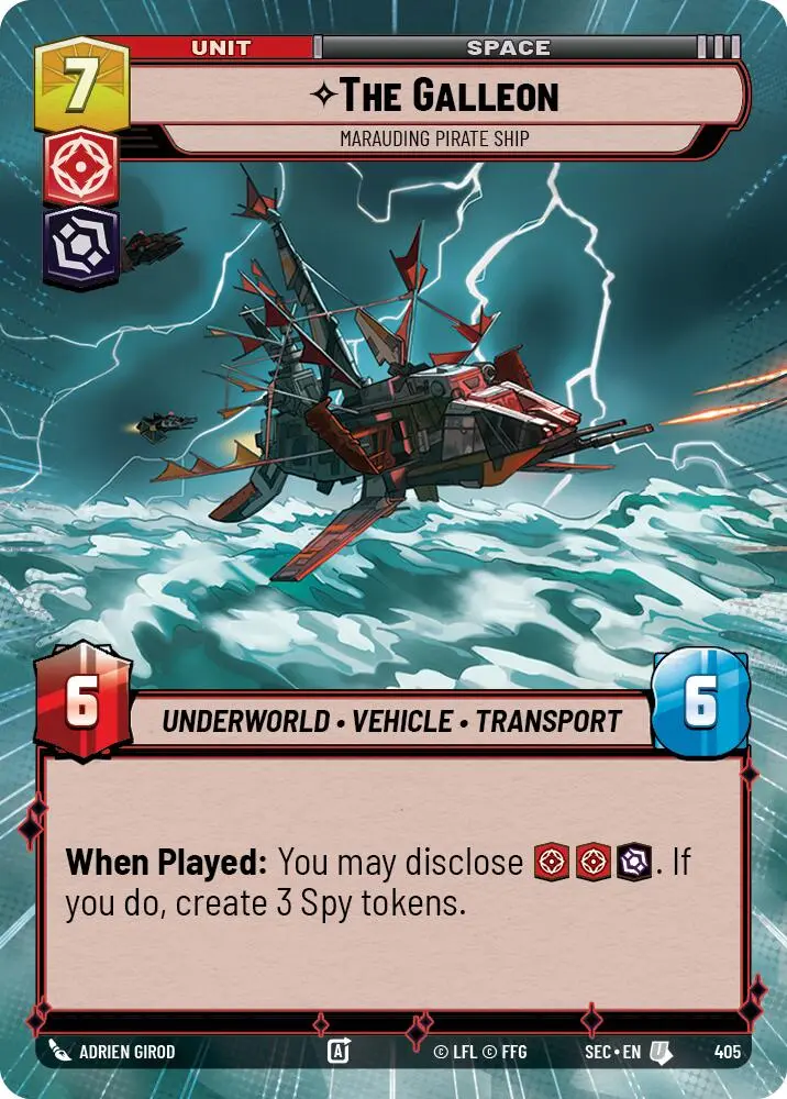 The Galleon - Marauding Pirate Ship (Hyperspace) (405) (405) [Secrets Of Power] 1