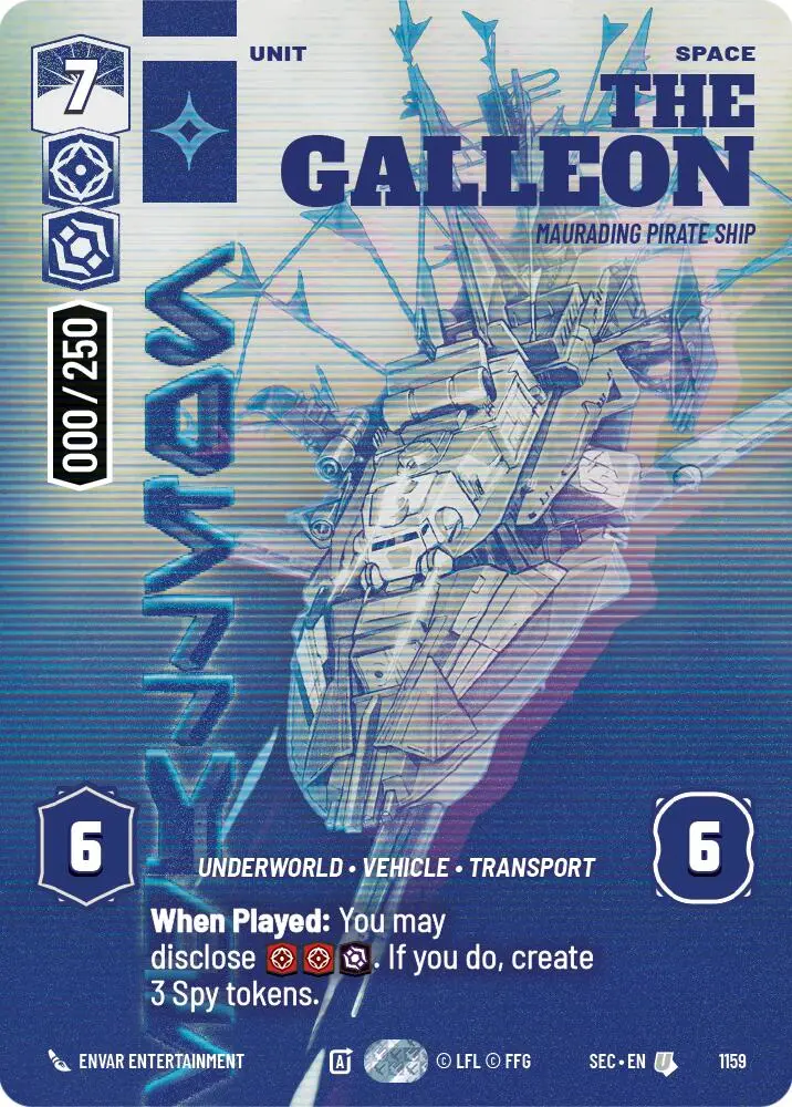 The Galleon - Marauding Pirate Ship (Serialized) (1159) (1159) [Secrets Of Power] 1