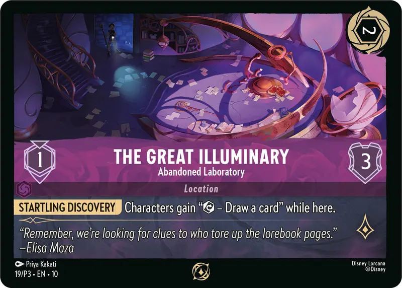 The Great Illuminary - Abandoned Laboratory (19) [Promo Cards] 1