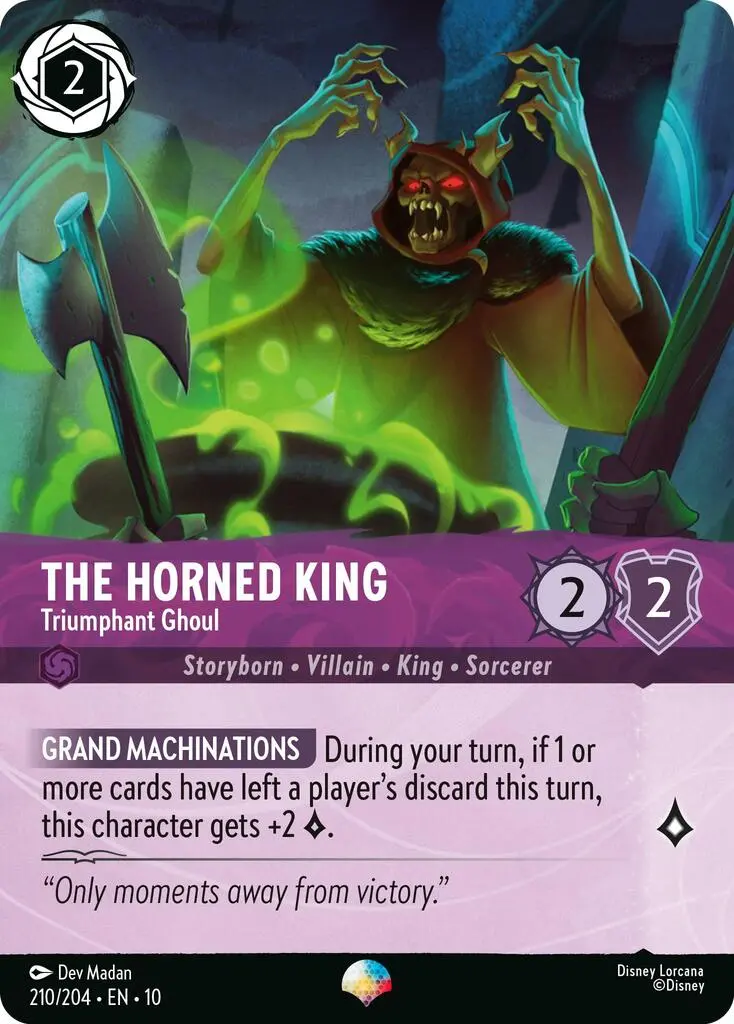 The Horned King - Triumphant Ghoul (Epic) (210/204) [Whispers In The Well] 1