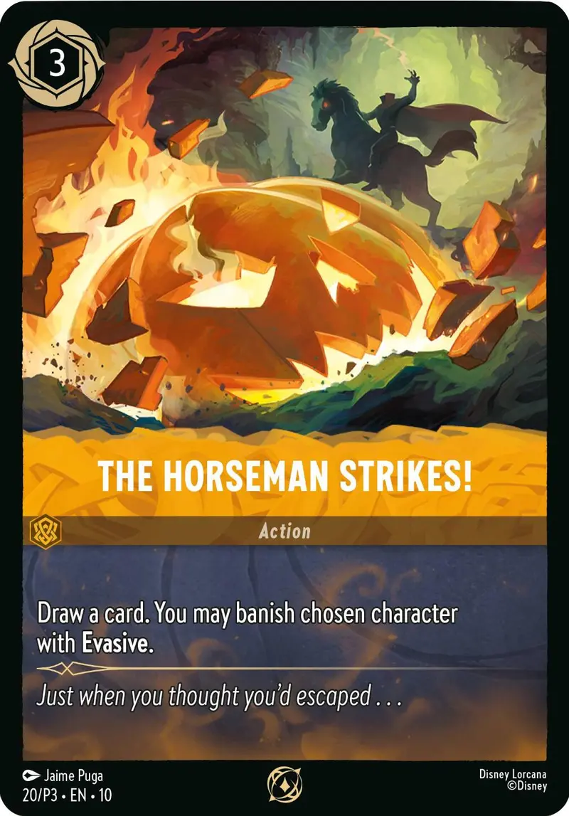 The Horseman Strikes! (20) [Promo Cards] 1