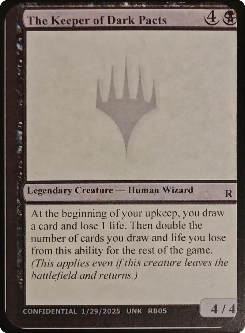 The Keeper Of Dark Pacts [Unknown Event] 1