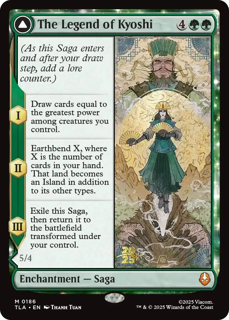 The Legend Of Kyoshi [Avatar: The Last Airbender Prerelease Cards] 1