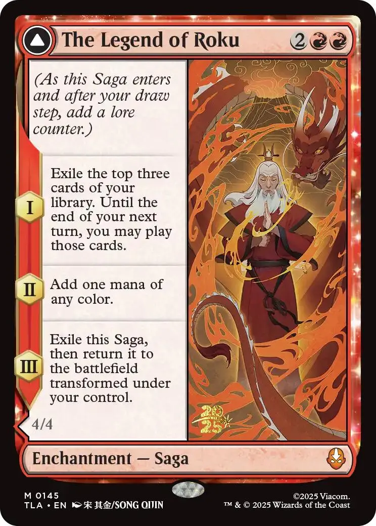 The Legend Of Roku [Avatar: The Last Airbender Prerelease Cards] 1